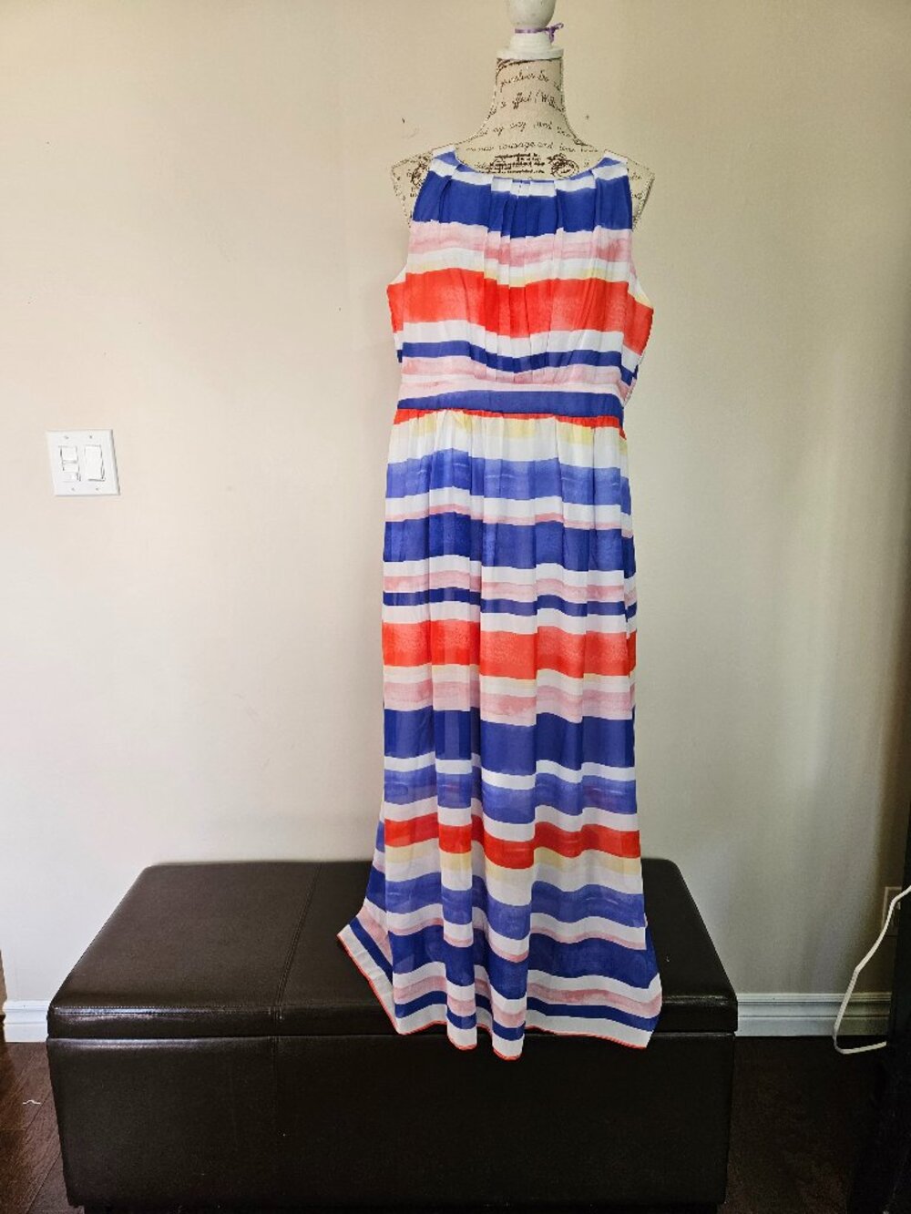 Striped Maxi Dress